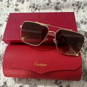 Cartier 23064 Brown Lens Sunglasses